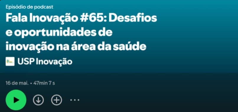 Braine no podcast USP Inovação.
